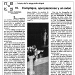 Complejos, apropiaciones y un aviso, "El Punto", Tomás Paredes, 1992